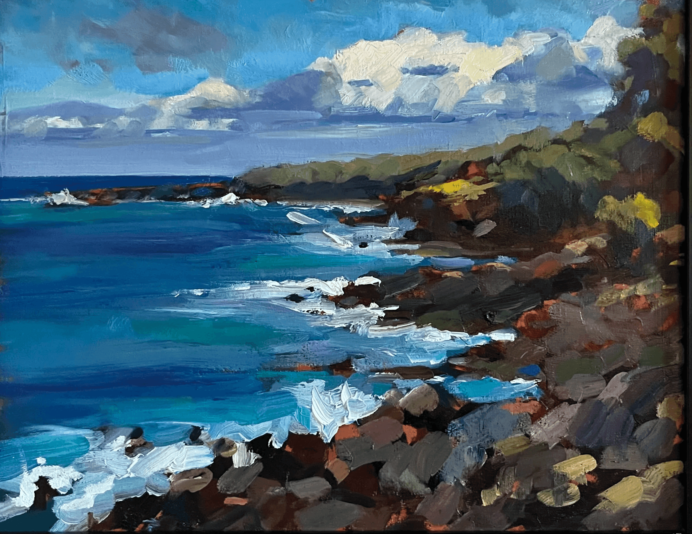 "Stormy Coast"-SOLD